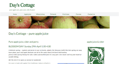 Desktop Screenshot of dayscottage.co.uk